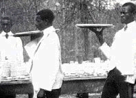 early 20th century photo of African American servants