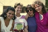 photo of four Cuban American women friends