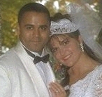 photo of an "Interracial" marriage--an African American man and a Eurpean American woman