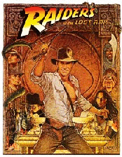 Poster for the movie "Raiders of the Lost Ark"